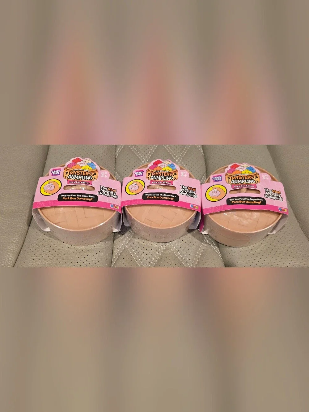 1-Mystery Dumpling Pork Bun Edition, 3 Available, Price Is For 1 Dumpling